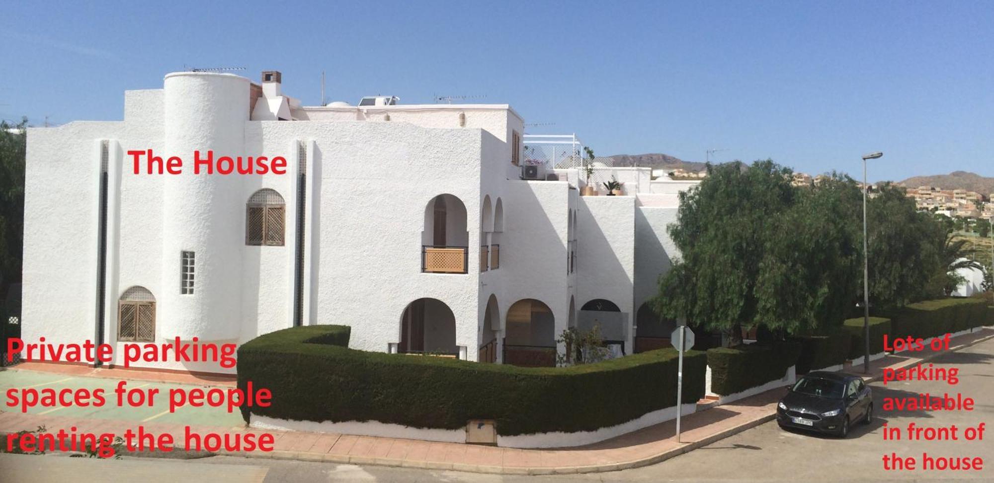 Puerto De Mazarron Large House With Roof Terrace & Sea Views-5 Guests Have 3 Bedrooms & 1 To 4 Guests Have 2 Bedrooms Bagian luar foto